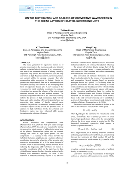 On the Distribution and Scaling of Convective Wavespeeds in the Shear Layers of Heated, Supersonic Jets