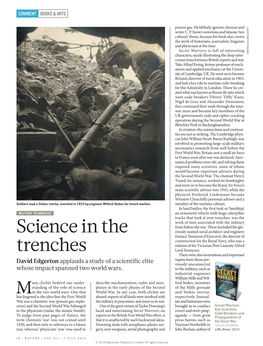 Science in the Trenches