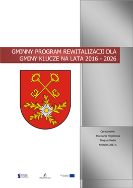 Gminny Program Rewitalizacji Dla Gminy Klucze Na Lata 2016 - 2026