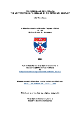 Isla Woodman Phd Thesis