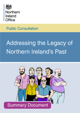 Addressing the Legacy of Northern Ireland's Past