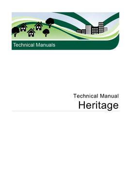 Newcastle DCP 2012 by Providing Detailed Technical Information to Assist in the Assessment of Development Applications Within Heritage Conservation Areas