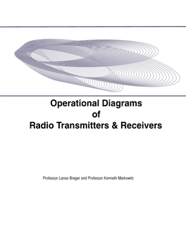 Operational Diagrams of Radio Transmitters & Receivers