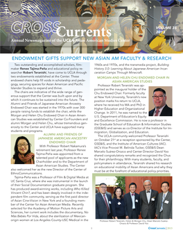 Currents 2013 Annual Newsmagazine of the UCLA Asian American Studies Center