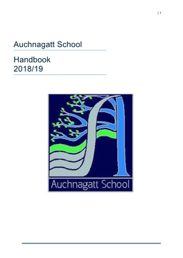 Auchnagatt School Handbook 2018/19