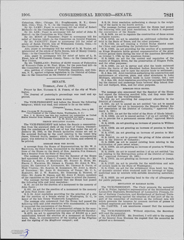 Congressional Record-Senate. 7821