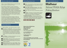 Malheur National Wildlife Refuge Fishing Brochure