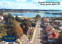 Kingland Road, Poole Park Poole, Dorset, BH15 1TP