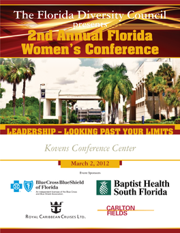2Nd Annual Florida Women's Conference