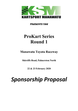 Sponsorship Proposal