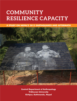 Community Resilience Capacity