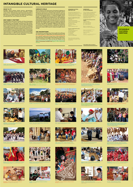 Representative List of the Intangible Cultural Heritage of Humanity As Heritage Fund