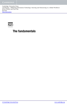 The Fundamentals