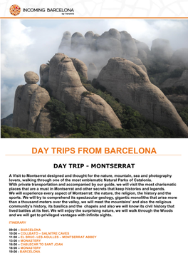 Day Trips from Barcelona