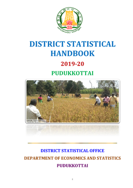 District Statistical Handbook 2019-20
