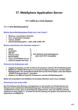 17. Websphere Application Server