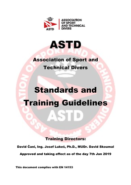 Standards and Training Guidelines