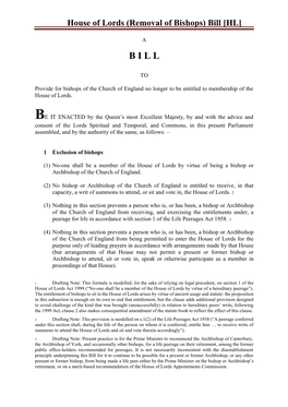 House of Lords (Membership) Bill [HL]