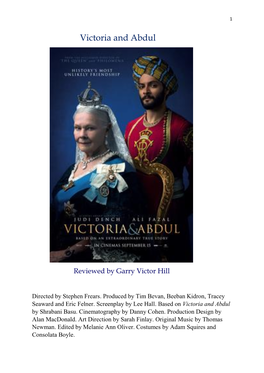 Victoria and Abdul