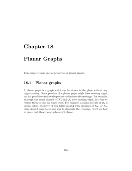 Planar Graphs