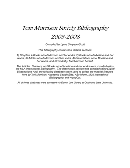 Download 2005-2008 Bibliography (PDF)