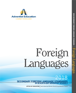 Secondary Foreign Language 1 Standards.Pdf