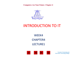 Introduction to It