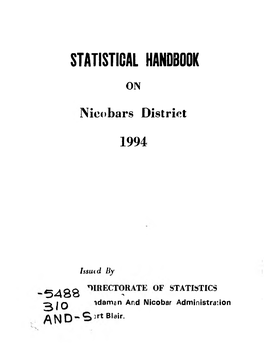 Statistical Handbook On