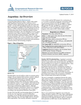 Argentina: an Overview