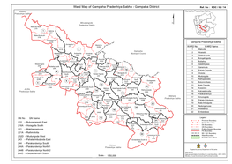 Ward Map of Gampaha Pradeshiya Sabha - Gampaha District Ref