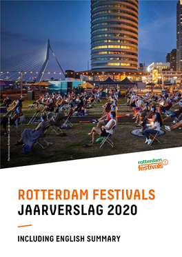 Rotterdam Festivals Jaarverslag 2020