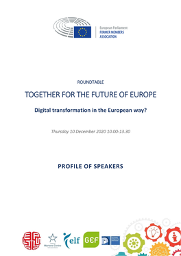 Together for the Future of Europe