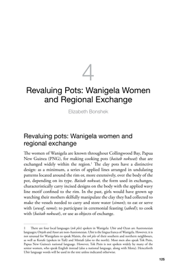 Sinuous Objects: Revaluing Women's Wealth in the Contemporary Pacific