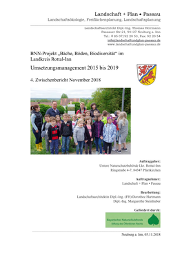 Zwischenbericht Zur Umsetzung Des 3Xb-Projekts 2018