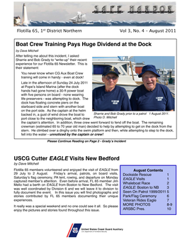 AUGUST 2011 Safe Harbor Newsletter