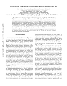 Exploring the Dark Energy Redshift Desert with the Sandage-Loeb Test