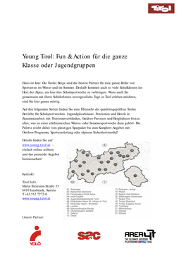 Young Tirol: Fun & Action Für Die Ganze Klasse Oder Jugendgruppen