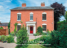 Heath Farm STOKE HEATH BROMSGROVE WORCESTERSHIRE Heath Farm STOKE HEATH BROMSGROVE WORCESTERSHIRE