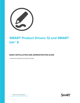 SMART Product Drivers 12 Basic Installation and Administration