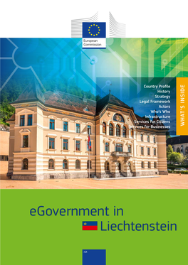 Egovernment in Liechtenstein