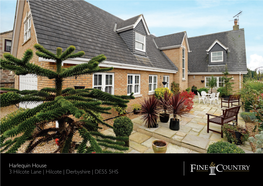 Hilcote | Derbyshire | DE55 5HS HARLEQUIN HOUSE