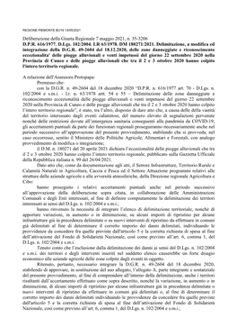 Deliberazione Della Giunta Regionale 7 Maggio 2021, N. 35-3206 D.P.R. 616/1977