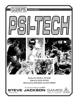 GURPS Psi-Tech