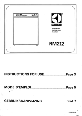 Electrolux Installation Accumulate Around the Burner As an Over-Rich Gas/Air Mixture May Be Instructions, and Is Used in Accordance with These Instructions