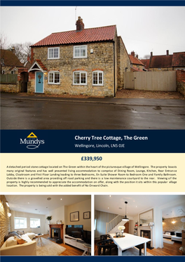 Cherry Tree Cottage, the Green Wellingore, Lincoln, LN5 0JE