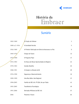 História Da Embraer