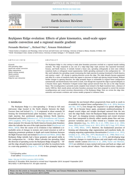 Reykjanes Ridge Evolution Effects of Plate Kinematics, Small-Scale Upper Mantle Convection and a Regional Mantle Gradient