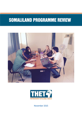Somaliland Programme Review