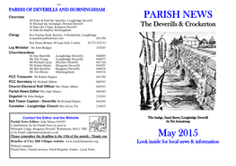 PARISH NEWS May 2015