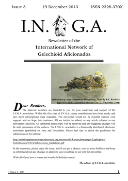 International Network of Gelechioid Aficionados